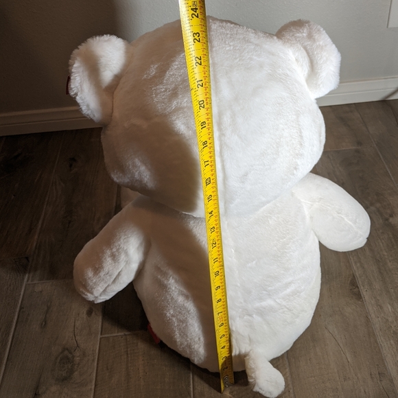 Large white teddy bear - Picture 2 of 4